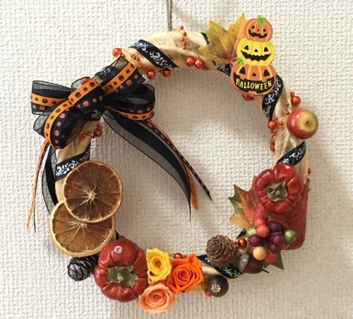 ハロウィンリース